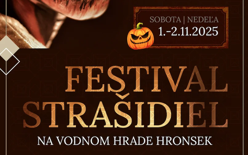 Festival strašidiel na Vodnom hrade Hronsek