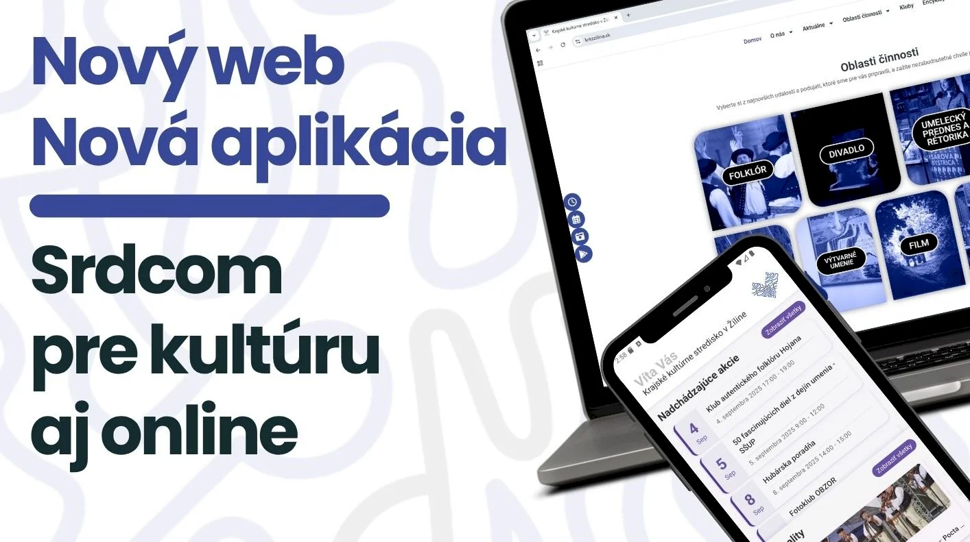 Kultúra na dosah jedného kliknutia: Krajské kultúrne stredisko v Žiline má nový web a aplikáciu