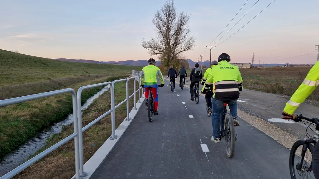 Nový úsek Vážskej cyklomagistrály je tesne pred dokončením