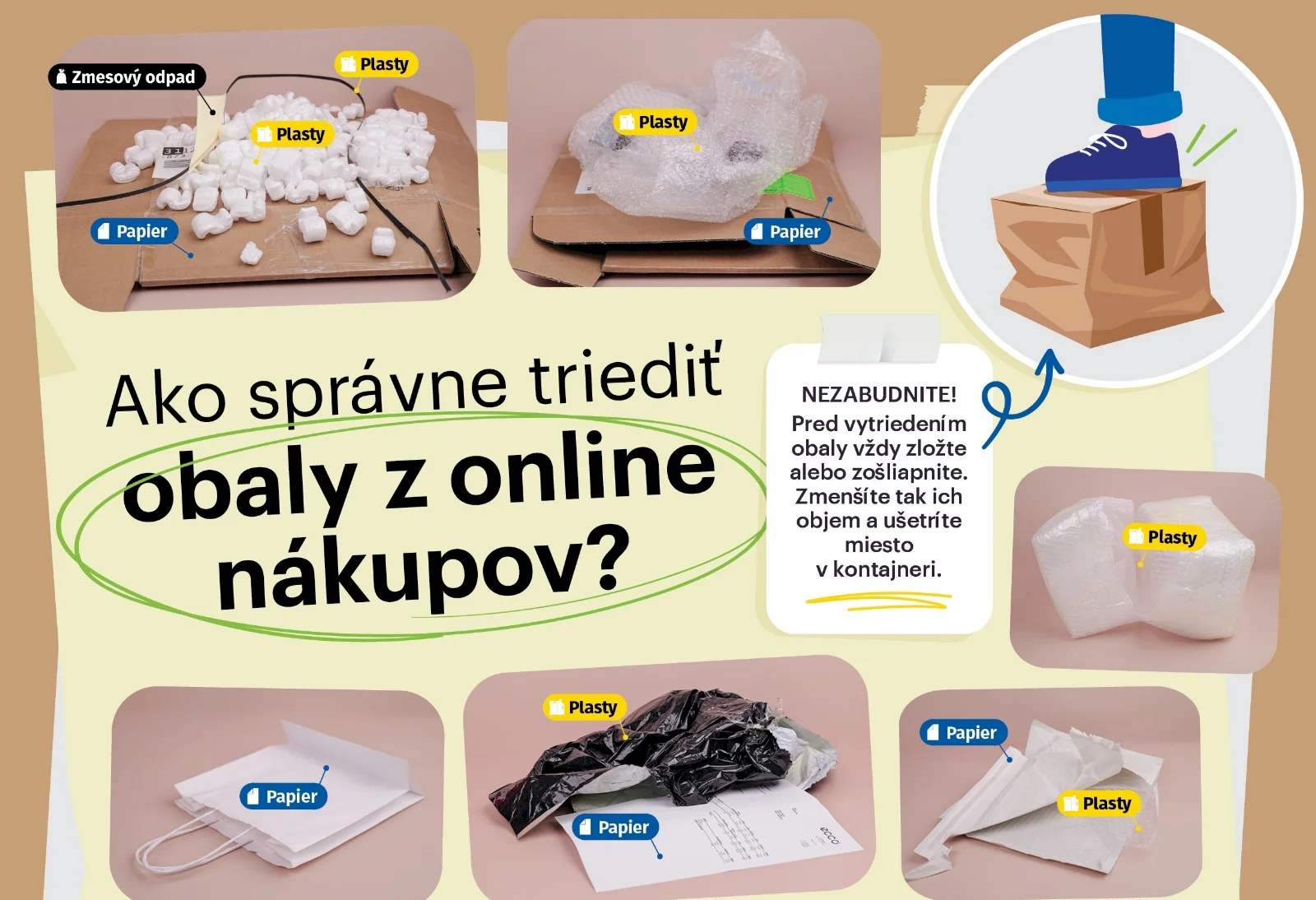 Viete, ako správne vytriediť obaly, ktoré vzniknú z nákupov počas Black Friday?