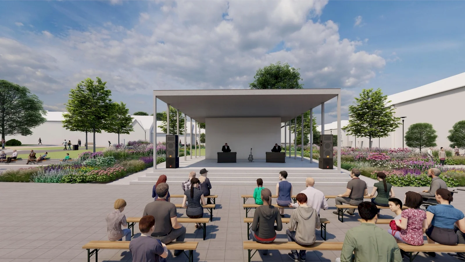 Mesto Prievidza získa mimorozpočtové zdroje na moderné pódium s prestrešením