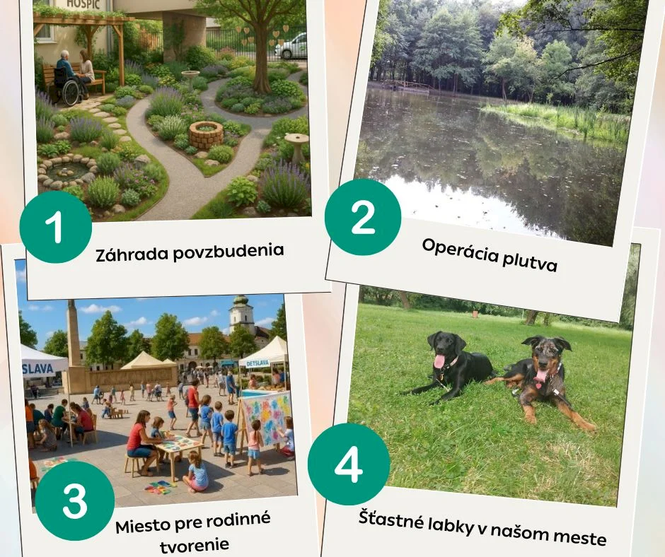 Poznáme výsledky Participatívneho rozpočtu 2025/2026 v Prievidzi