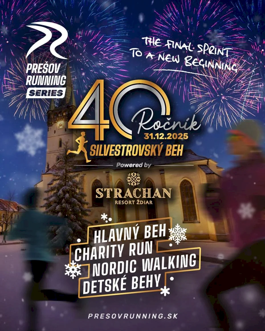 Prešovský Silvestrovský beh oslavuje 40 rokov