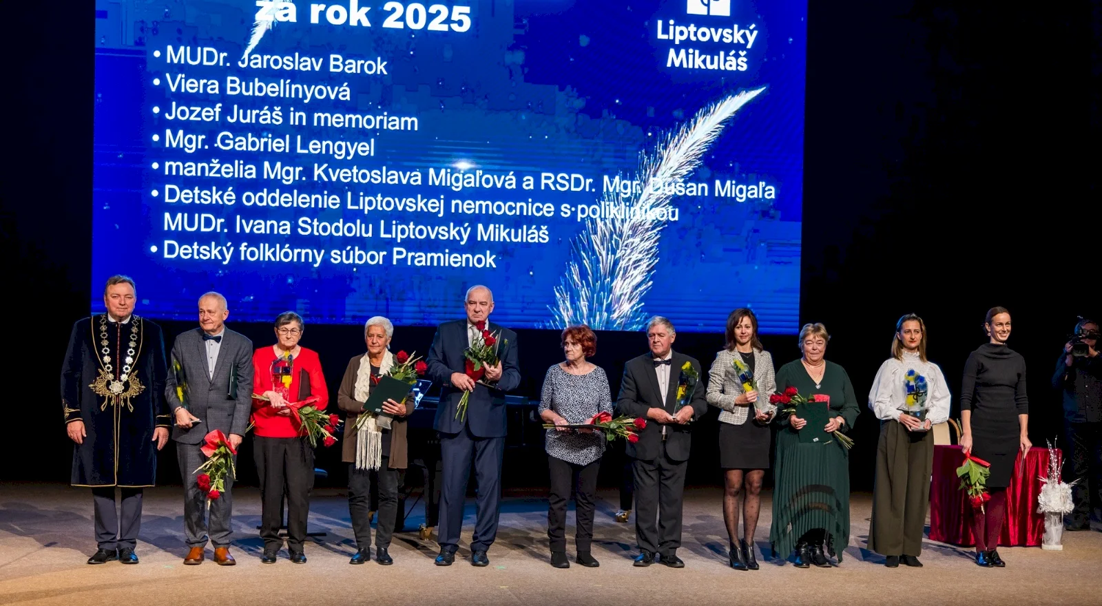 Novoročný galavečer v Liptovskom Mikuláši patril výnimočným osobnostiam