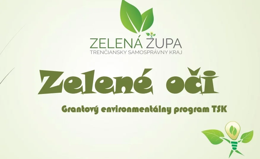 Grantový program Zelené oči je otvorený! Podporí ďalšie zelené projekty