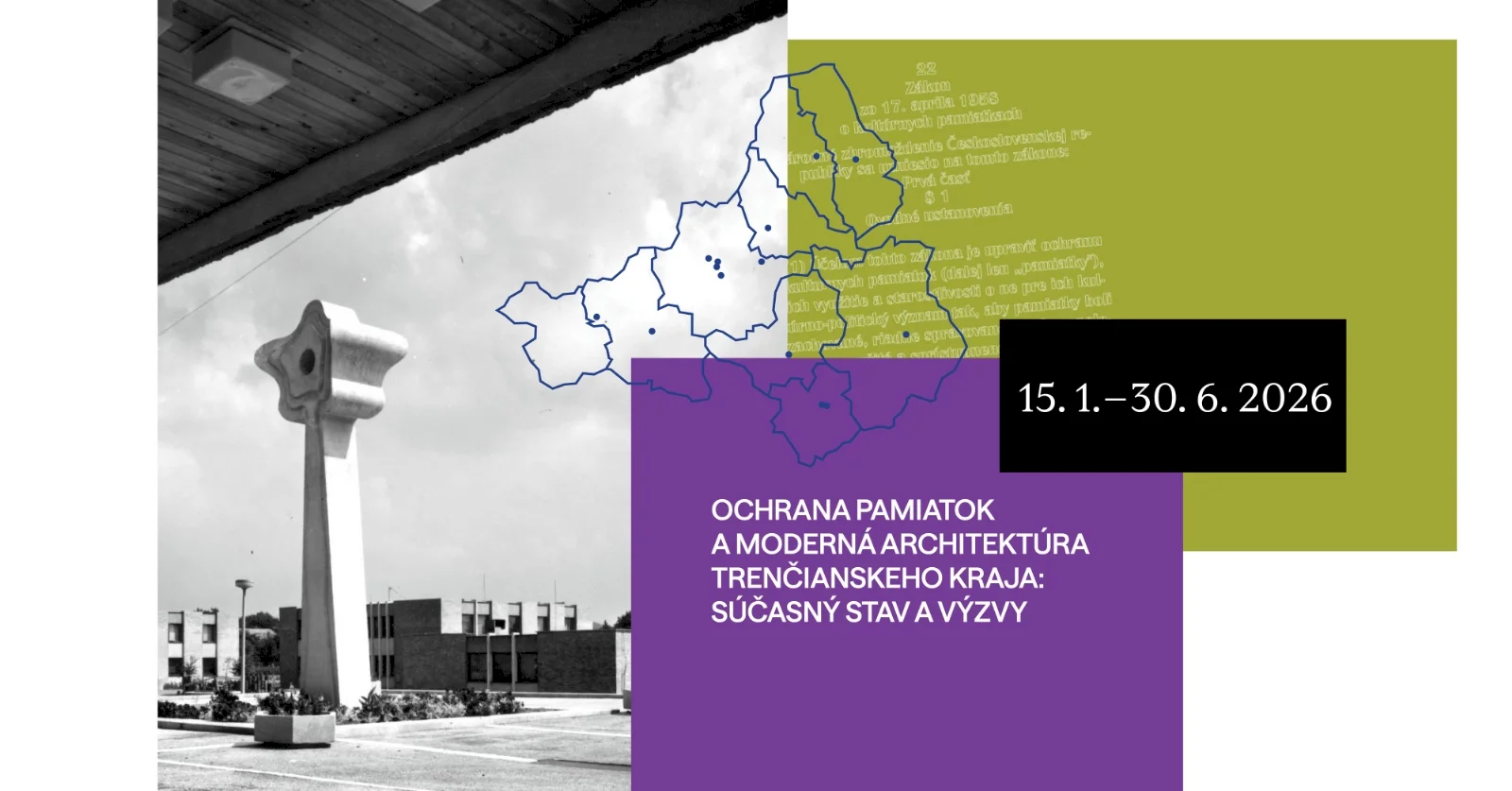 Moderná architektúra Trenčianskeho kraja pod lupou: Nové Centrum architektúry Trenčín otvára výstavu o ochrane pamiatok