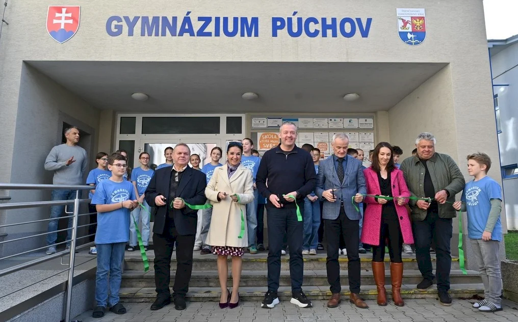 Gymnázium Púchov je plne bezbariérové