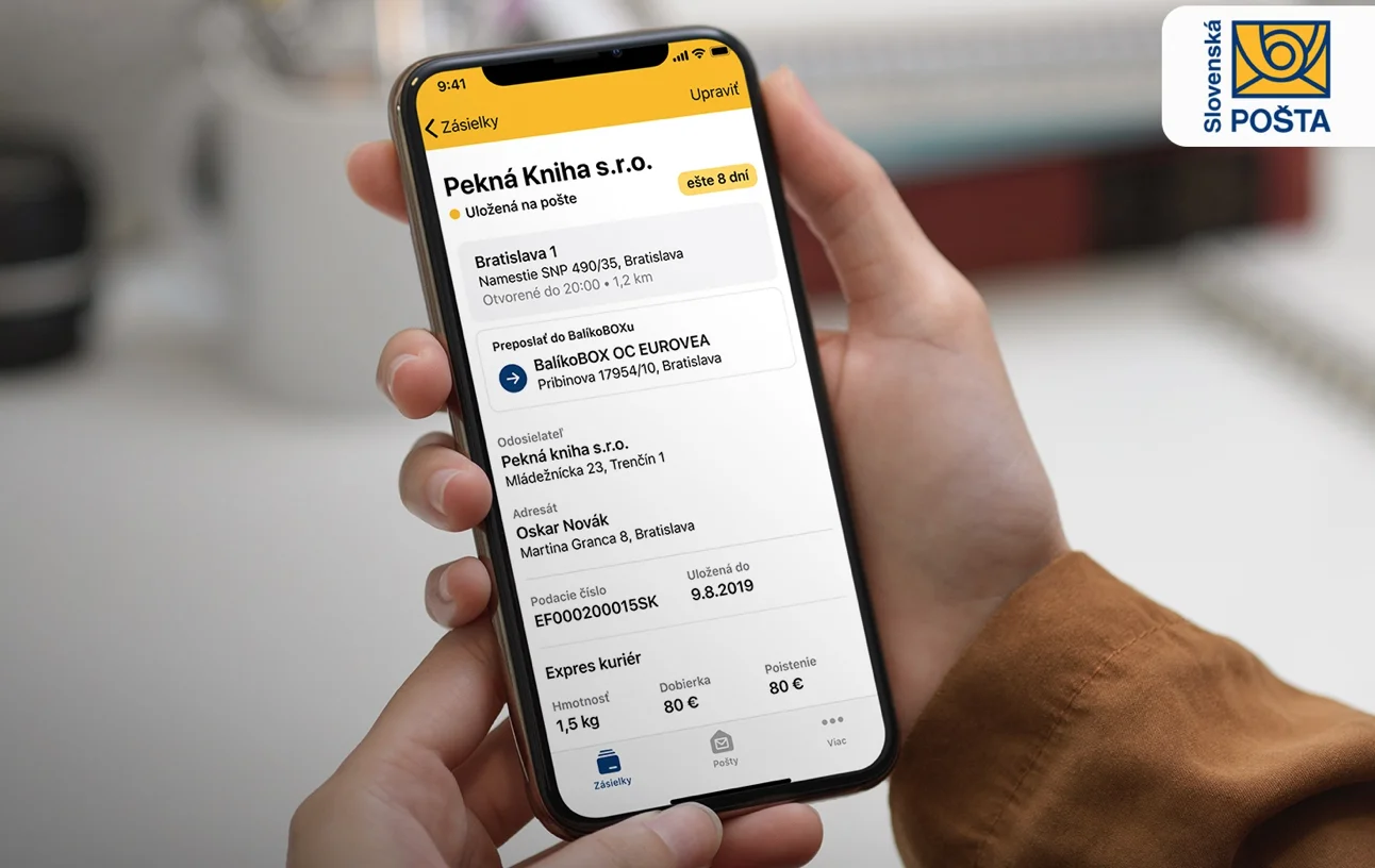 Poštu vo vrecku má čoraz viac ľudí: S mobilnou aplikáciou šetria čas aj peniaze