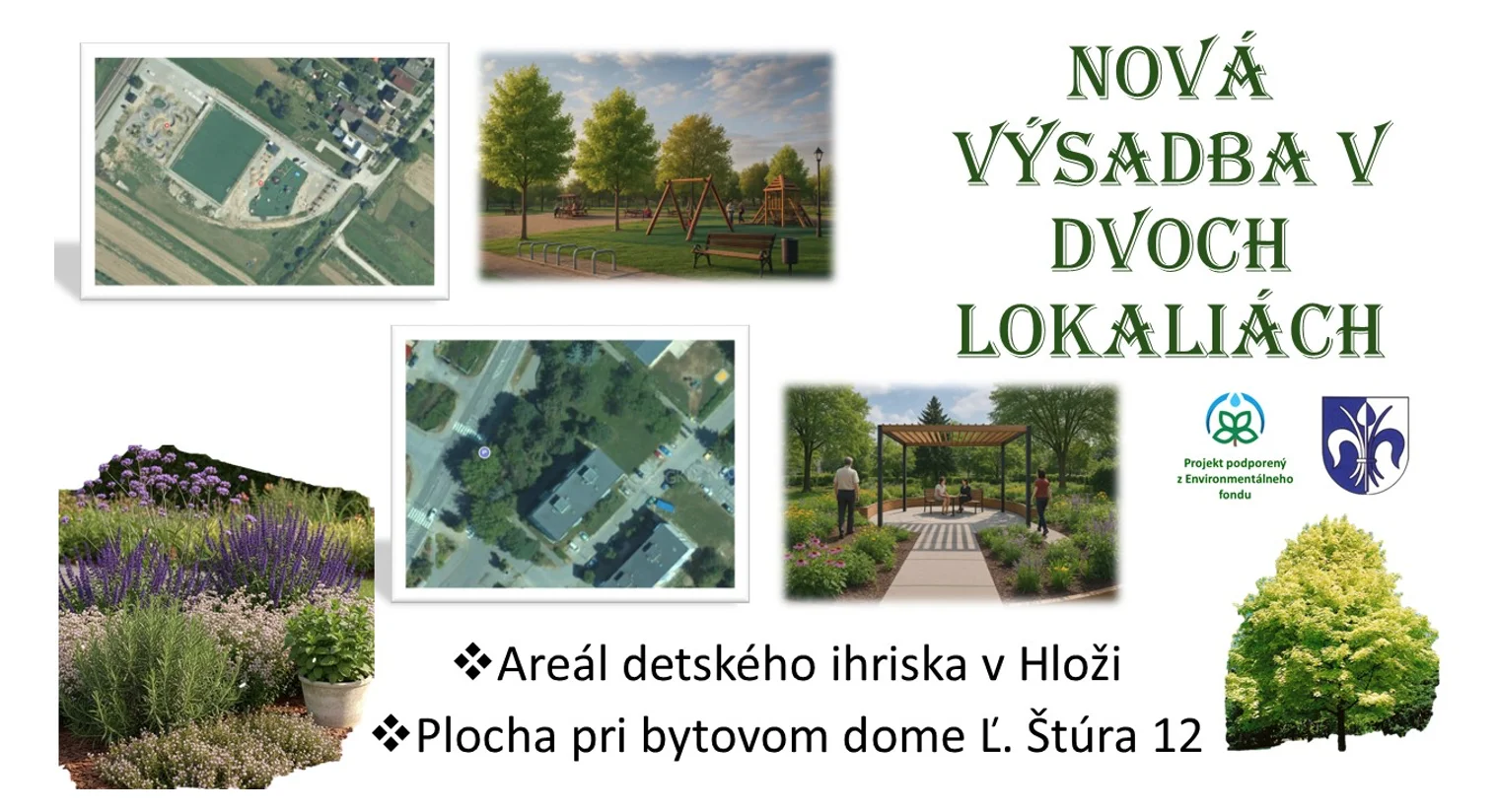 Nová výsadba v dvoch lokalitách v Beluši prinesie funkčnosť i atraktívnosť