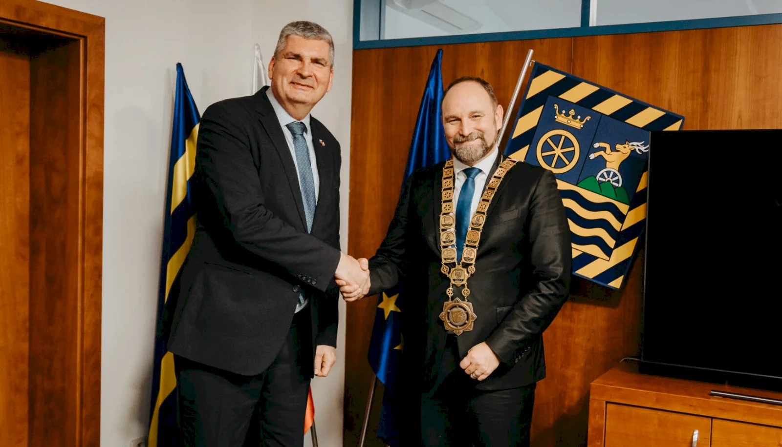 Trnavský župan hovoril so slovinským veľvyslancom o obnove vzácnych organov
