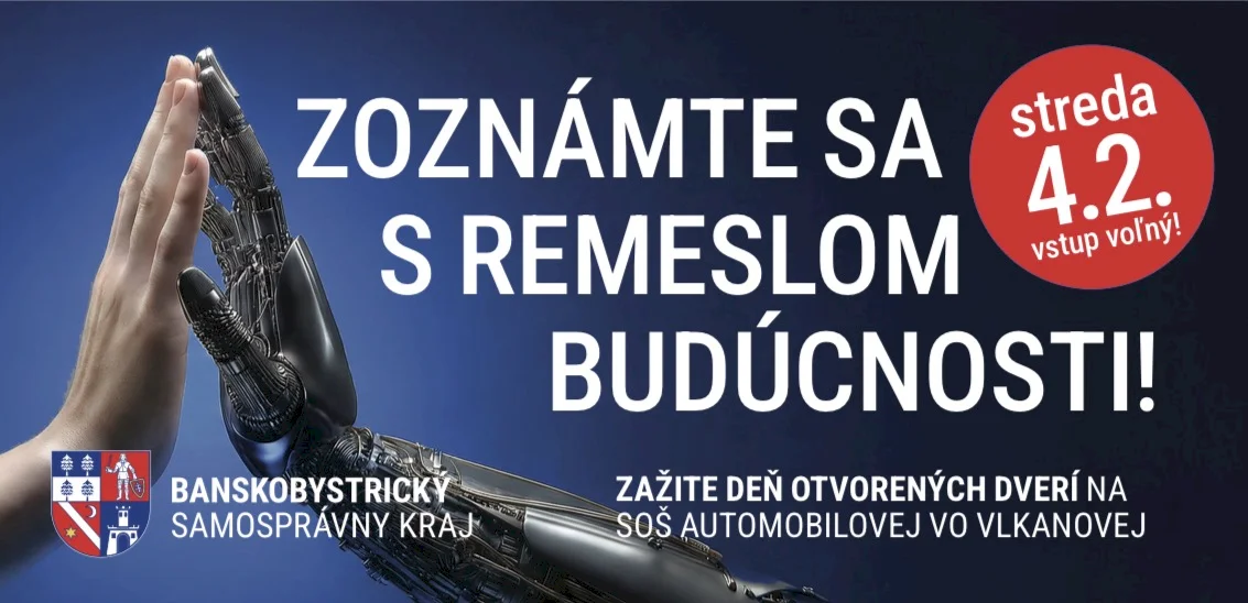 Ďalší netradičný deň otvorených dverí v Banskobystrickom kraji – svoje brány neotvorí škola, ale dielne vo Vlkanovej