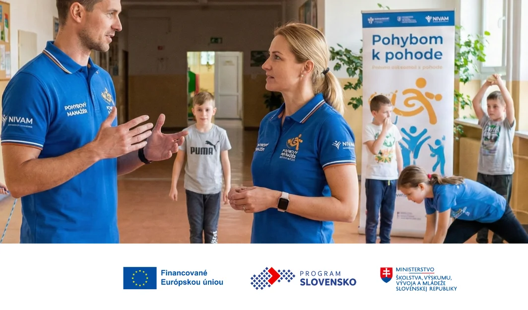 Slovenské školy získavajú podporu pre viac pohybu detí: Projekt „Pohybom k pohode“ zapojí stovky škôl