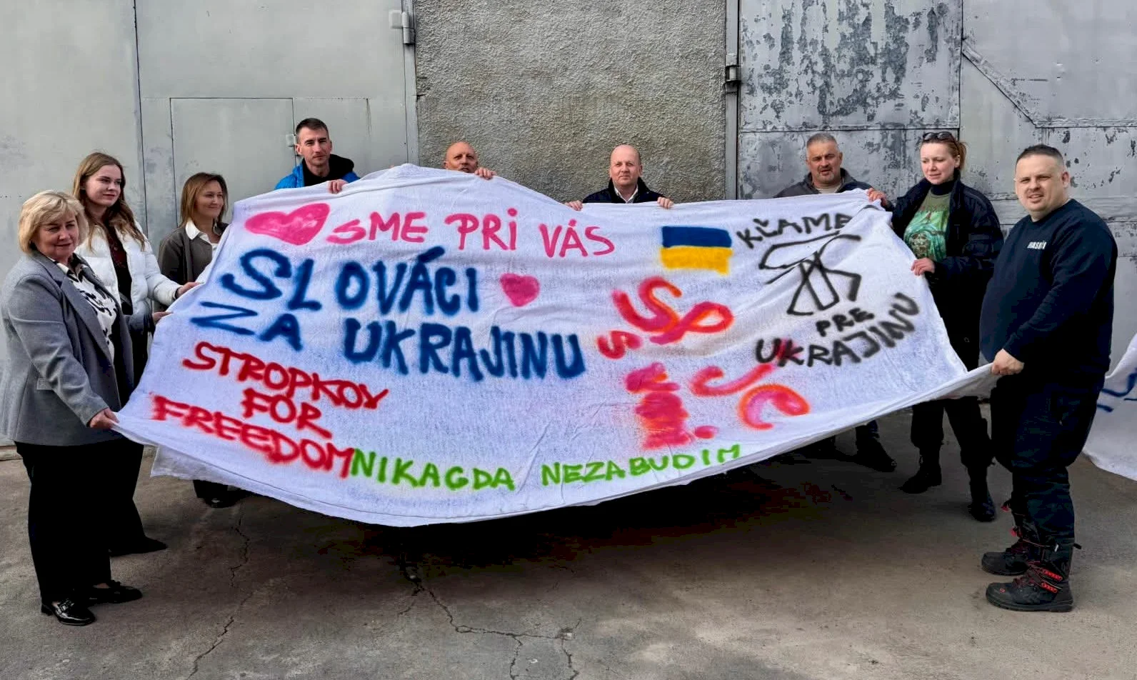 Stropkov odovzdal ukrajinským partnerom materiálnu pomoc