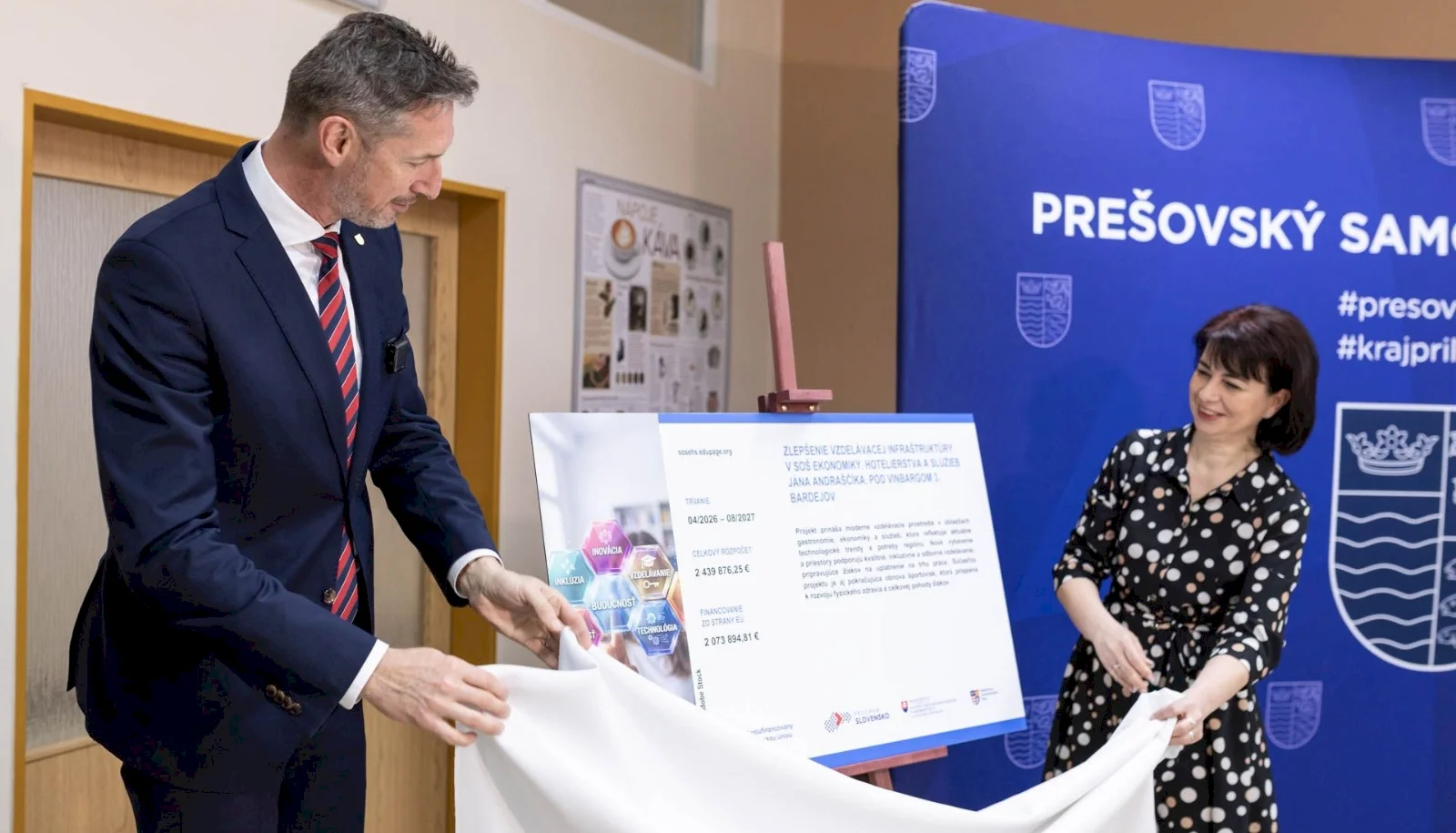 Do strednej školy v Bardejove smeruje investícia župy za 2,4 milióna eur