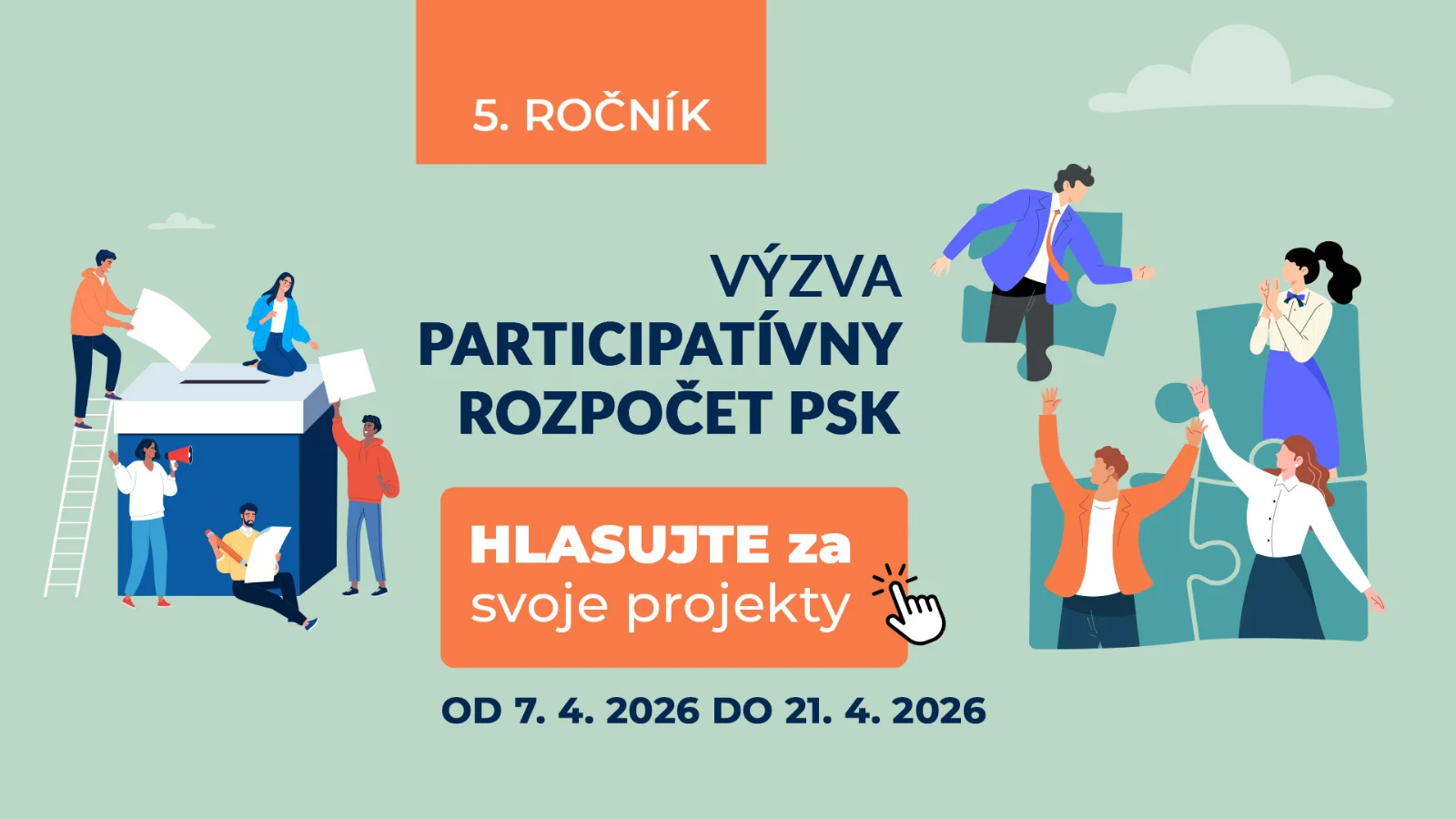 SMS hlasovanie v participatívnom rozpočte PSK začalo, o víťazných projektoch rozhodne verejnosť