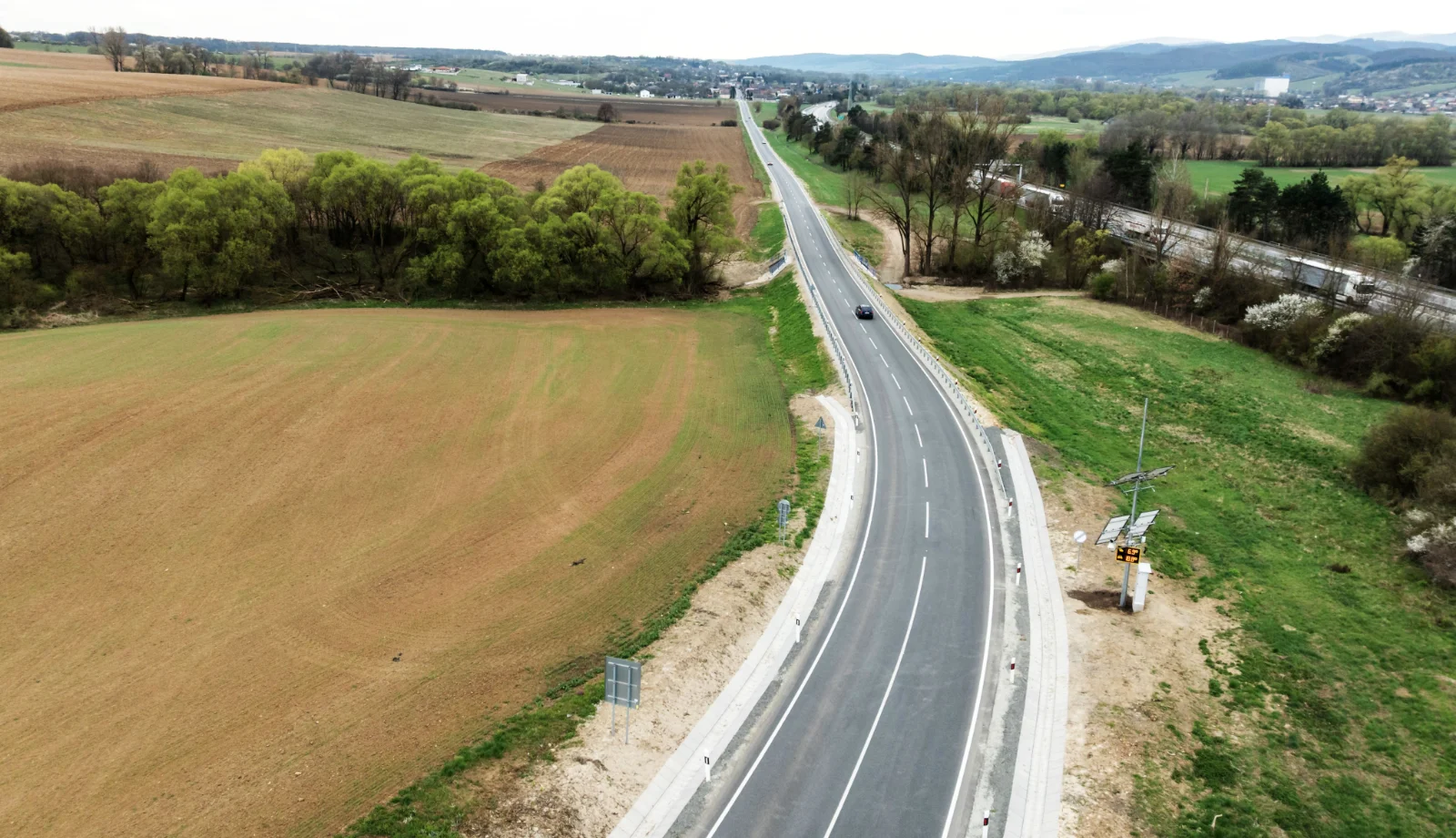 Strategická cesta pri Prešove po modernizácii PSK slúži motoristom