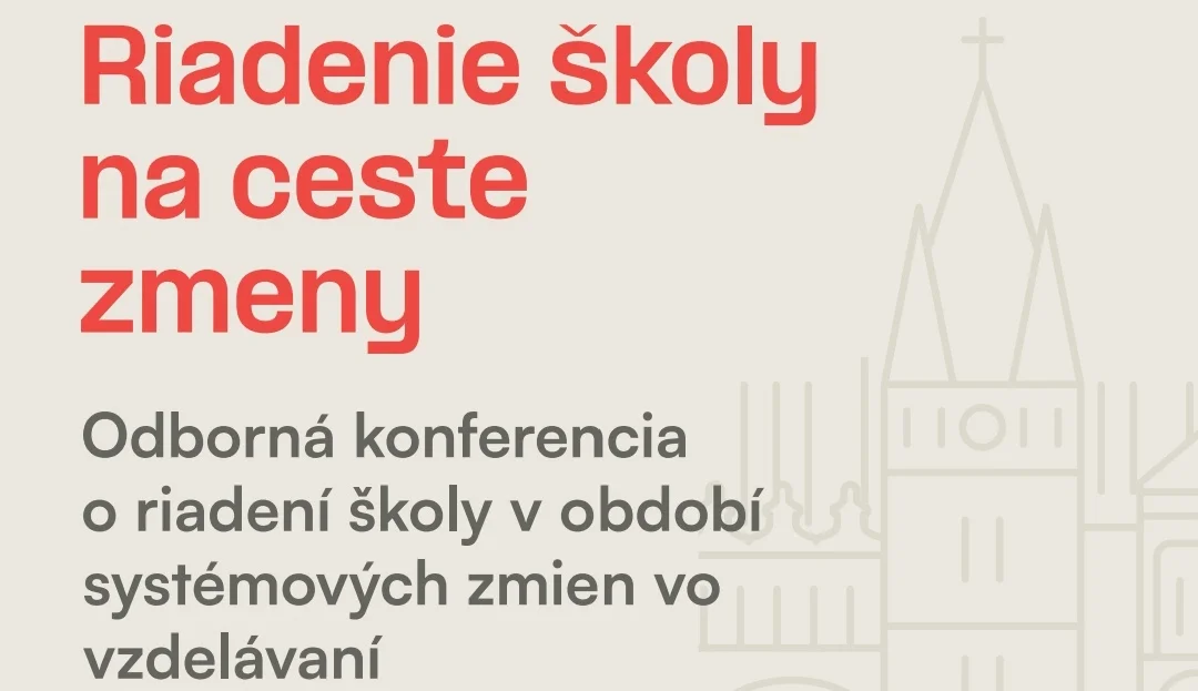Prešov pripravuje konferenciu o riadení škôl v období zmien
