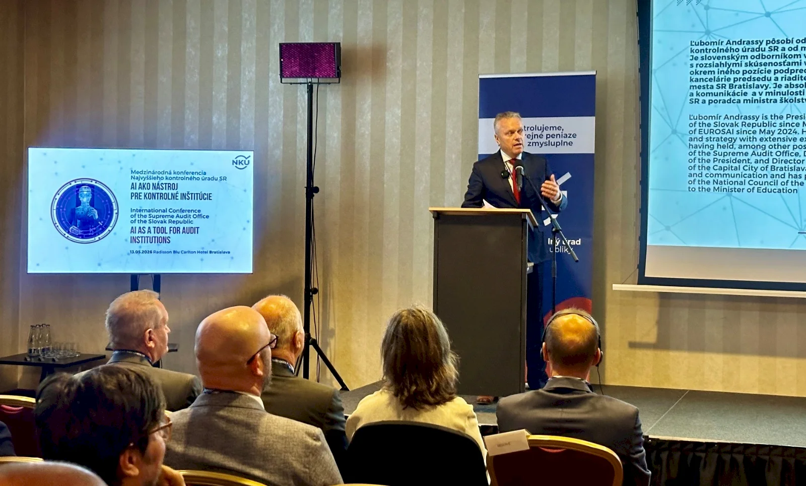 NKÚ: Európska kontrolórska komunita v Bratislave diskutuje o využití umelej inteligencie v praxi