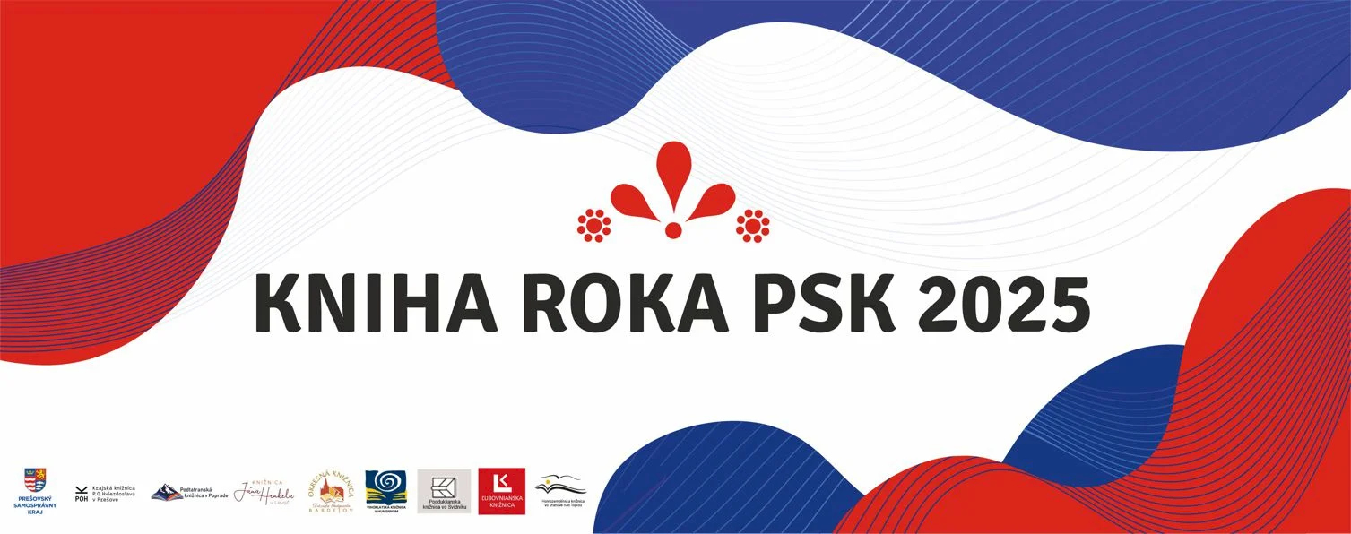 Objavte literárnu tvorbu regiónu a hlasujte za Knihu roka PSK 2025