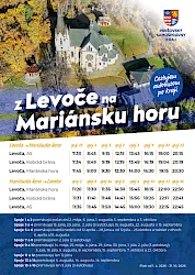 Prešovský kraj v čase hlavnej púte na Mariánsku horu posilňuje autobusovú dopravu