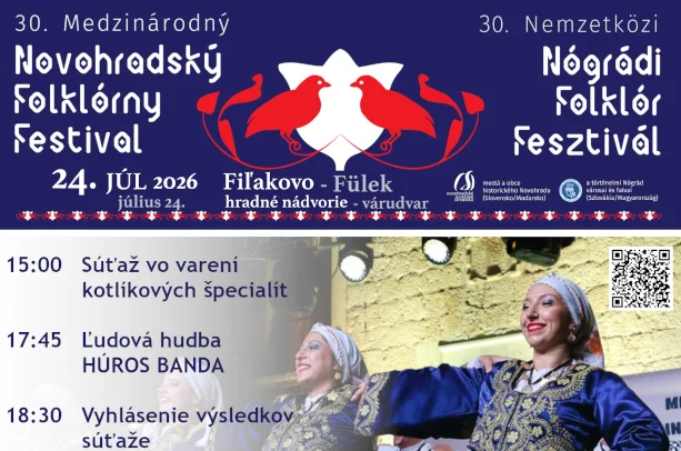 30. Medzinárodný novohradský folklórny festival vo Fiľakove