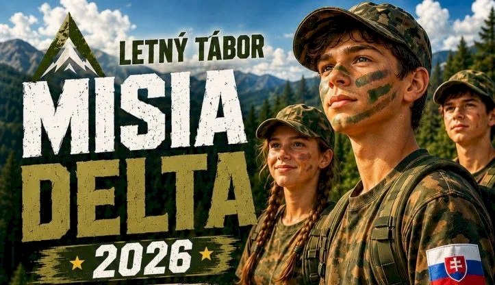 ZMOS a Ministerstvo obrany SR dnes odštartujú letné tábory Misia Delta 2026