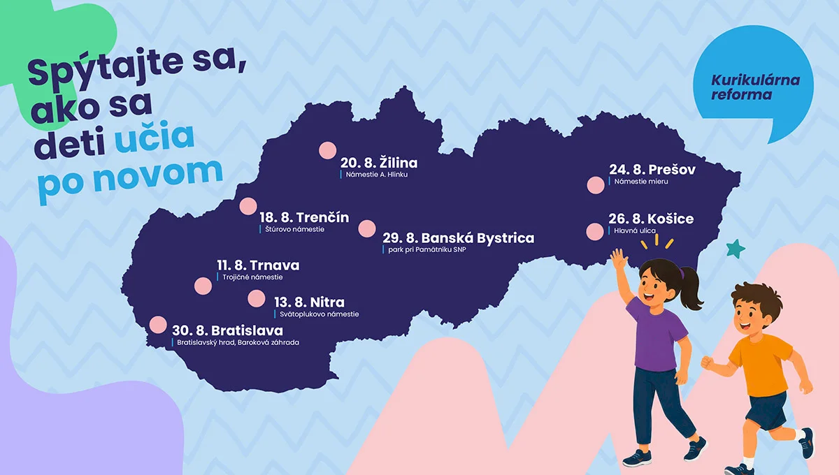 Spýtajte sa, ako sa deti učia po novom: Ministerstvo školstva pozýva rodičov na stretnutia s učiteľmi a odborníkmi