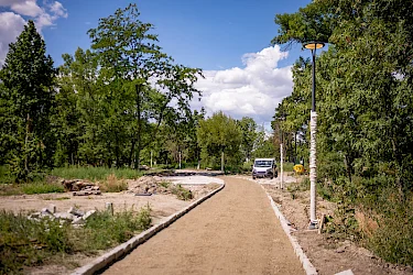 Historický park v Malinove sa verejnosti otvorí v októbri, jeho revitalizácia finišuje