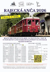 Historická Rajecká Anča sa vracia: Historický vlak opäť vyrazí na trať Žilina – Rajec už túto sobotu