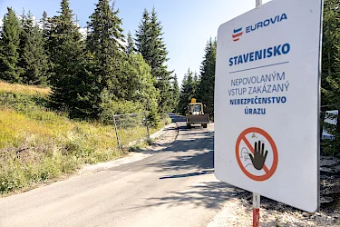 Obnova cesty na Kráľovu hoľu pokračuje podľa plánu. Hotová by mala byť do konca augusta