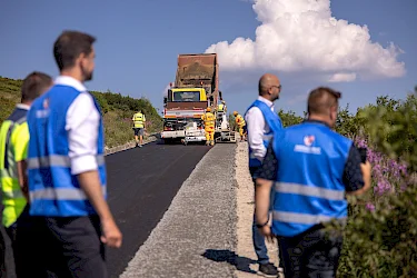 Obnova cesty na Kráľovu hoľu pokračuje podľa plánu. Hotová by mala byť do konca augusta