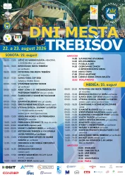 Dnes štartujú Dni mesta Trebišov 2026 - desaťdňový program bude nabitý podujatiami