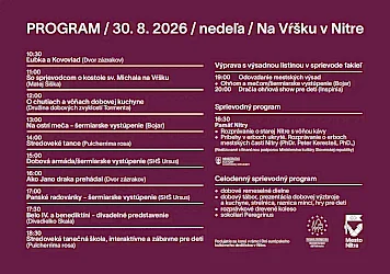 Kráľovská Nitra 2026: Mesto si už túto nedeľu pripomenie 778 rokov od chvíle udelenia mestských výsad kráľom Belom IV.
