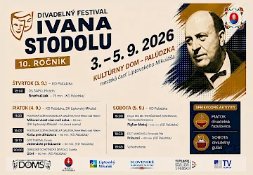 Divadelný festival Ivana Stodolu oslávi desiaty ročník: Do Liptovského Mikuláša prinesie už tento týždeň sedem inscenácií
