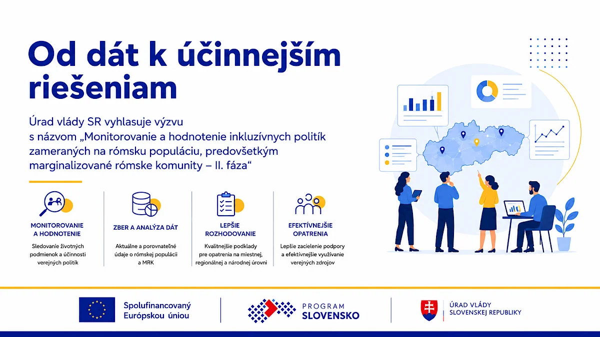 Monitorovanie a hodnotenie politík zameraných na rómsku populáciu a marginalizované rómske komunity pokračuje II. fázou