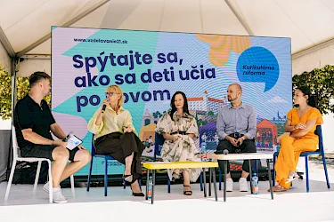 Kurikulárna tour ministerstva školstva spojila počas leta tisíce rodičov, detí a odborníkov