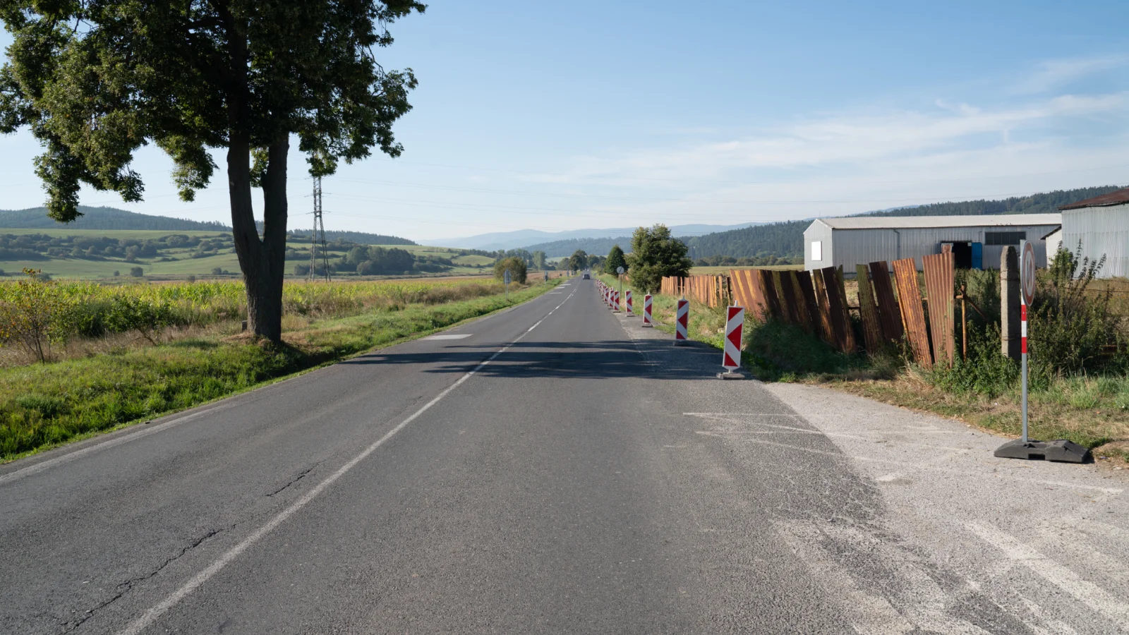 PSK začal s obnovou dôležitej spojnej regionálnej cesty medzi Levočou a hranicou s Košickým krajom