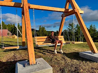 Prešovský región má novú turistickú atrakciu. Je ňou obria hojdačka Buče