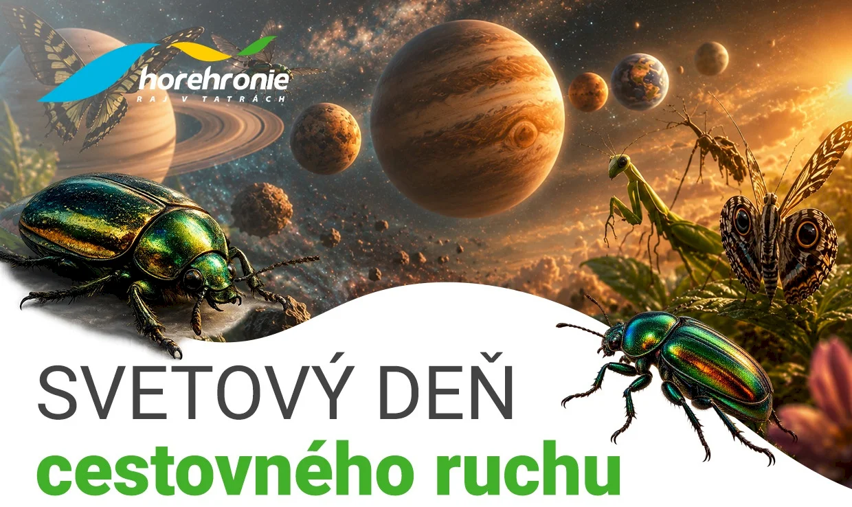 Vesmír, hmyz a veľa zážitkov: Brezno bude žiť svetovým dňom cestovného ruchu