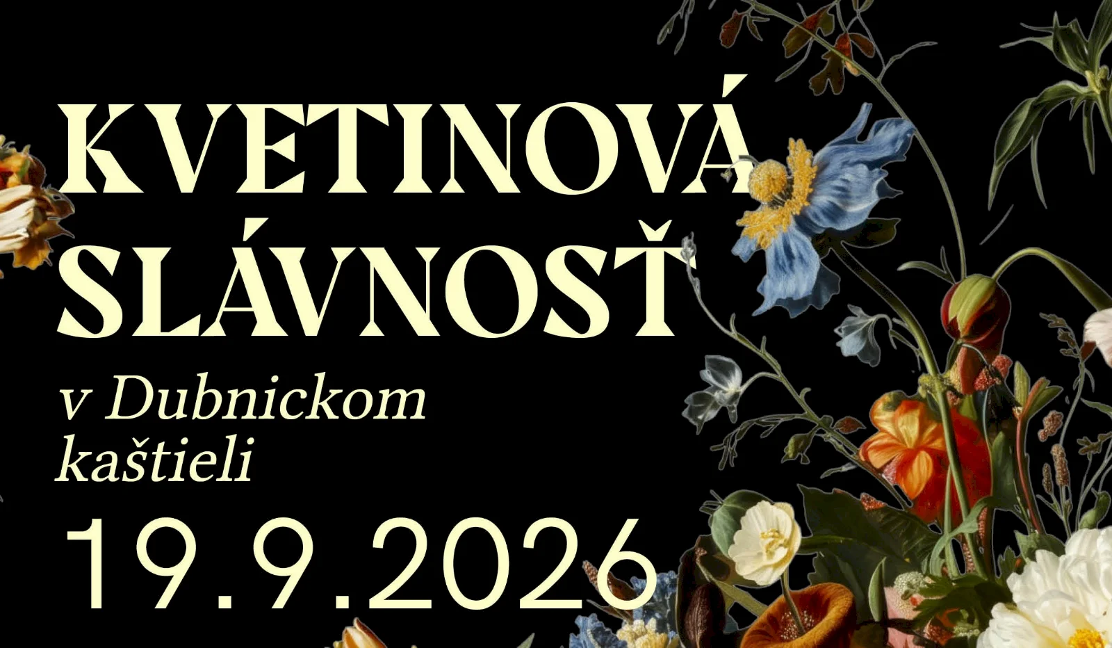 Vôňa kvetov, šum látok dobových šiat a tóny barokovej hudby: Dubnické múzeum pozýva na Kvetinovú slávnosť v kaštieli