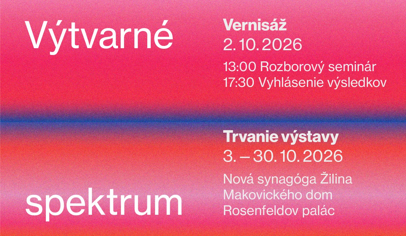 Výtvarné spektrum 2026 prinesie do Žiliny výtvarné umenie z celého Slovenska