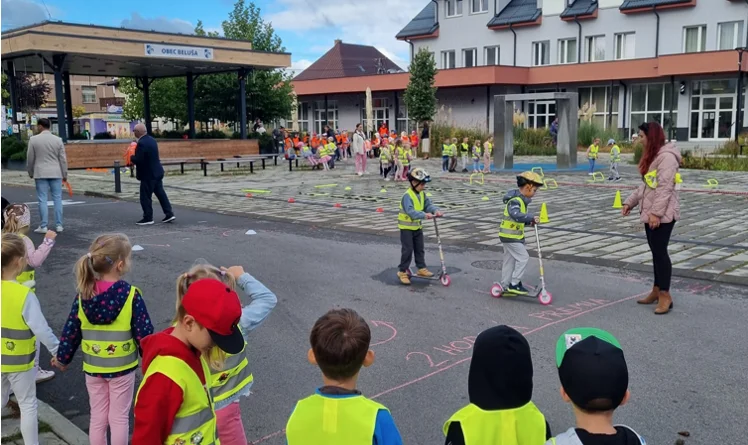 Európsky týždeň mobility v obci Beluša vzdelával i zabával