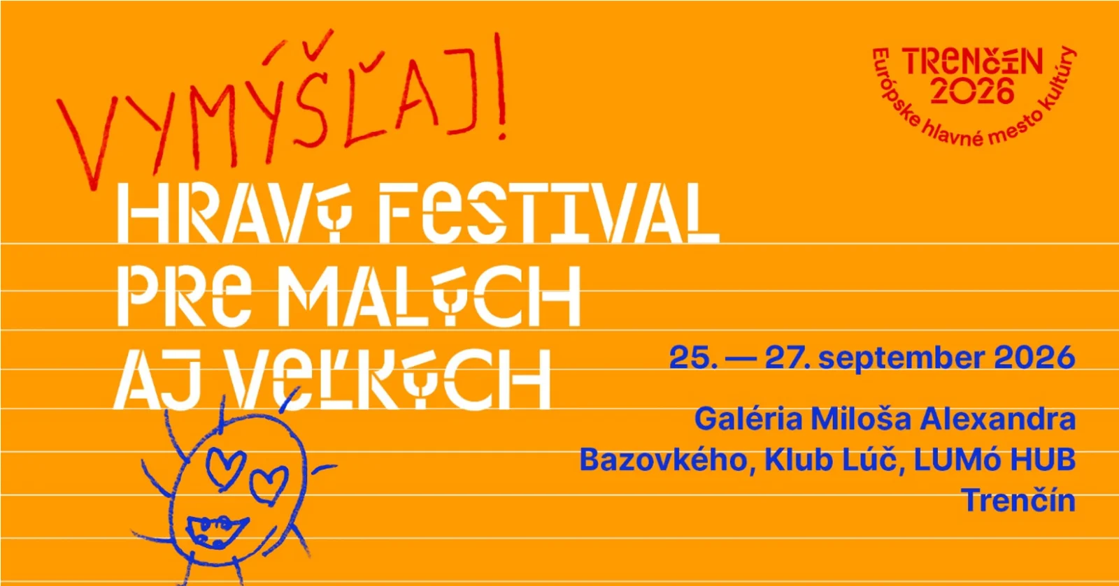 Kuko, Raťafák a Drobček zavítajú už tento víkend do Trenčína v rámci festivalu Vymýšľaj!