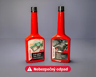 Počas jesennej údržby auta nezabúdajte na správne triedenie obalov z autokozmetiky