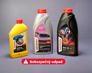 Počas jesennej údržby auta nezabúdajte na správne triedenie obalov z autokozmetiky