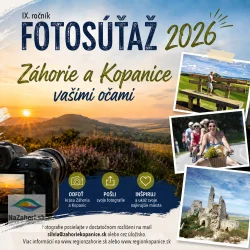 Zapojte sa do fotosúťaže a zachyťte Záhorie a Kopanice vašimi očami