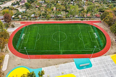 Gymnázium Ivana Horvátha v bratislavskom Ružinove má moderný športový areál