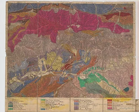 Slovenské múzeum máp sprístupní od 1. novembra výstavu digitálnych reprodukcií historických geologických máp Dionýza Štúra