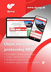 Prešovský dopravný podnik prichádza s novou digitálnou tvárou